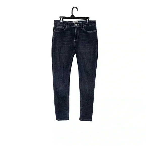 Acne Studios Raven skinny, mid rise light black wash  jeans - Picture 1 of 5